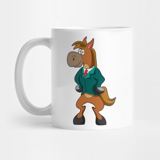 Horse in Suit Mug